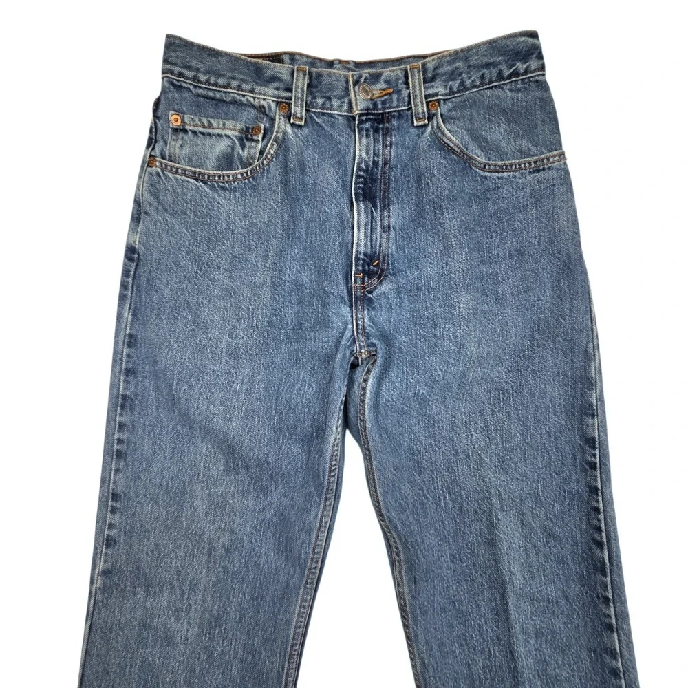 Vtg‎ Levi's 505 Y2K Regular Fit Straight Leg Mens 32x32 Fits 30×31 Denim Jeans